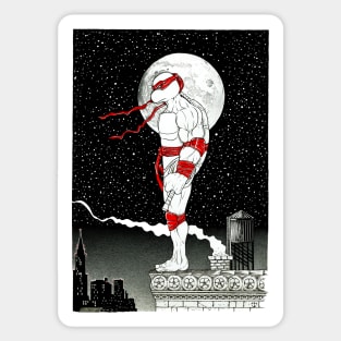 TMNT Raphaël - The lone wolf Sticker